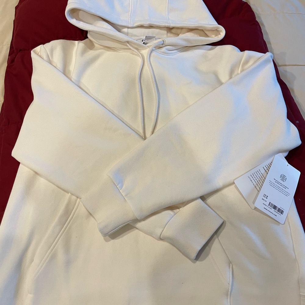 NWT Athleta Retroplush hoodie - Picture 2 of 8